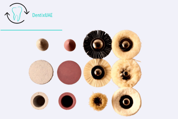 silicone polishing kit wheels and brushes