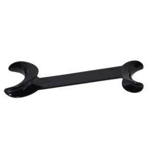 Black Dental Cheek Retractor Double-Ended Design Instrument