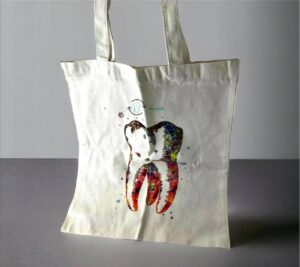 Tooth graphic bag - 1