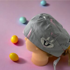 scrub cap- printed
