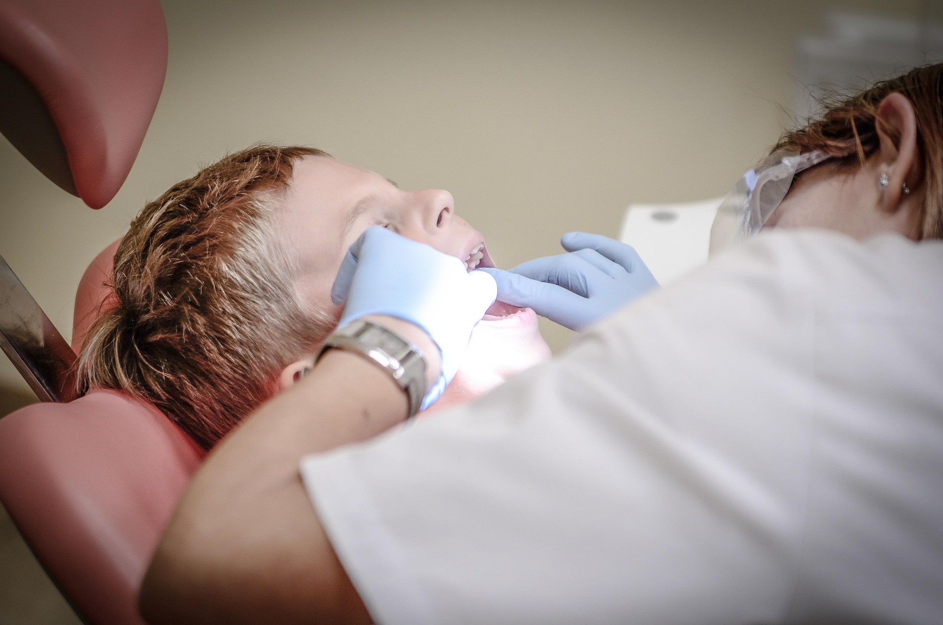 DentixUAE founder testing dental tools in a UAE clinic