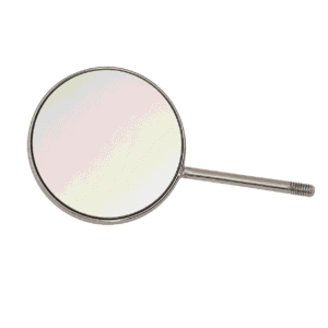 Ultra-Clear Front Surface Dental Mirror Head for dentists and dental students - diagnostic tool