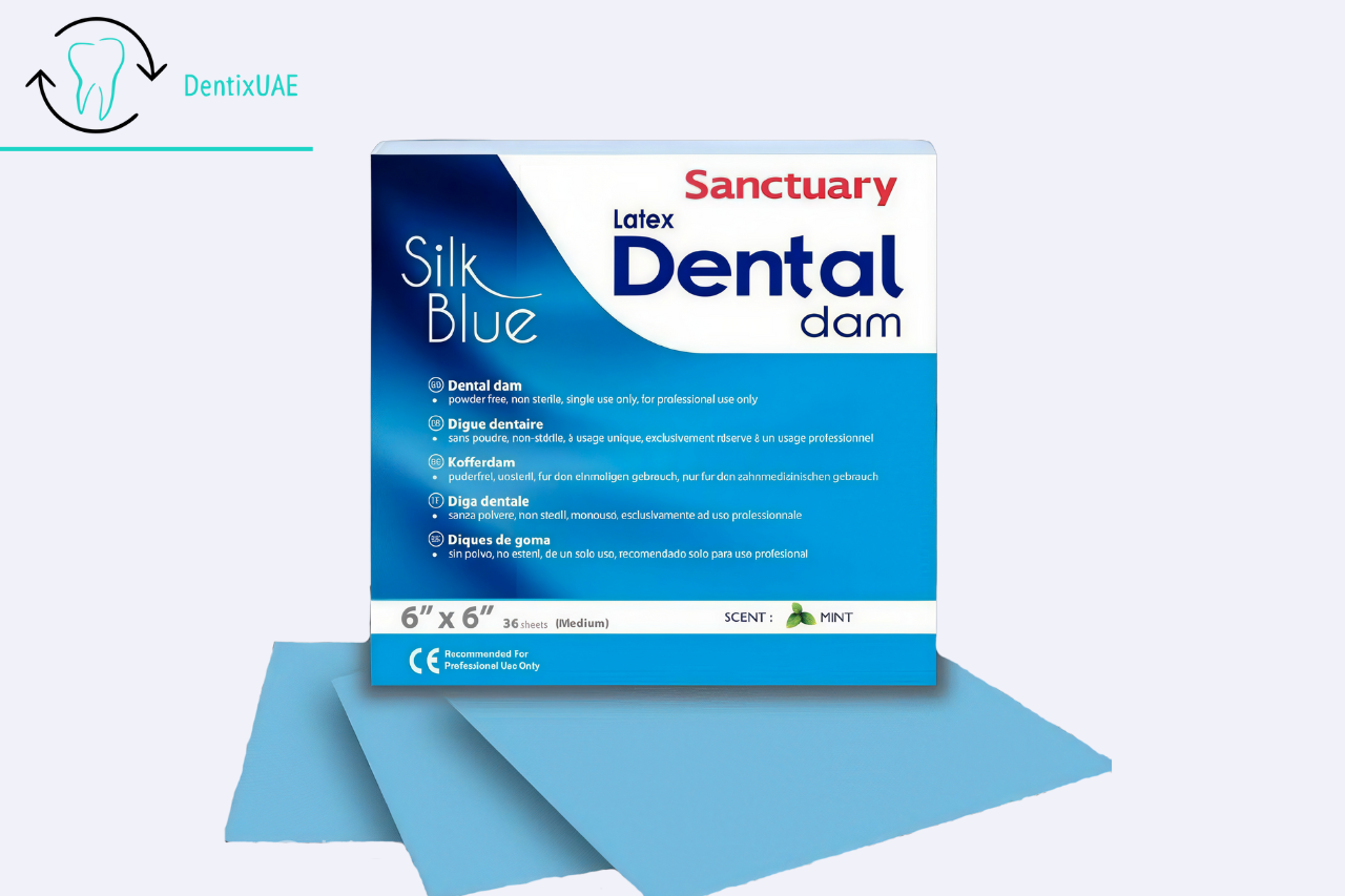 Silk Blue Dam sheet